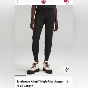 Lululemon align high rise joggers